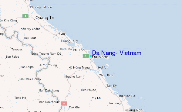 Da Nang, Vietnam Tide Station Location Guide