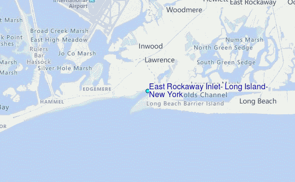 East Rockaway Inlet Long Island New York Tide Station