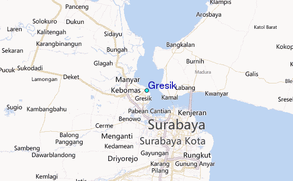 Map Surabaya Gresik