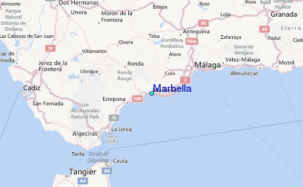 Marbella Tide Station Location Guide