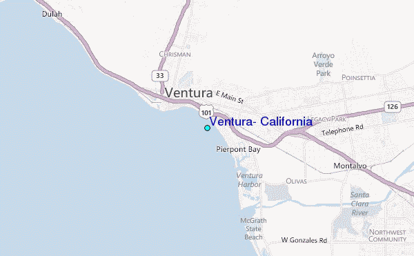 Ventura Ca Zip Codes Map