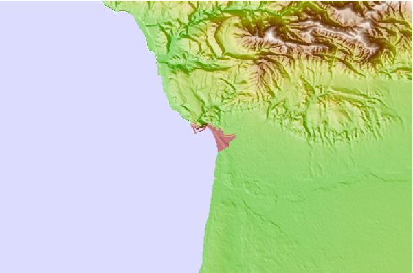 Tide stations located close to Agadir, Morocco