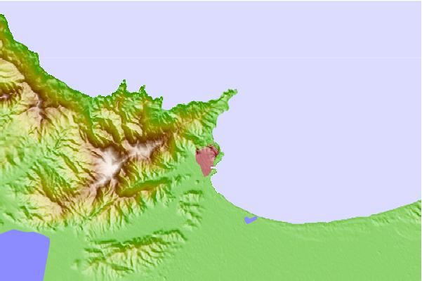 Tide stations located close to Annaba
