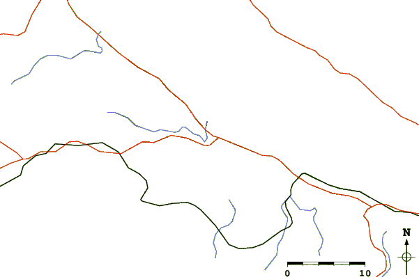 Roads and rivers around Atimonan