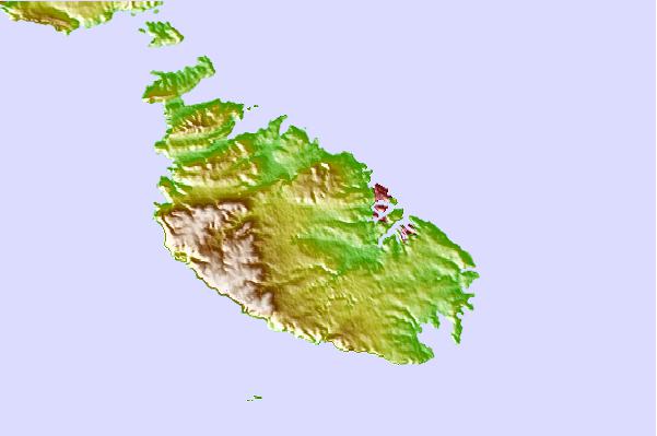 Tide stations located close to Birkirkara