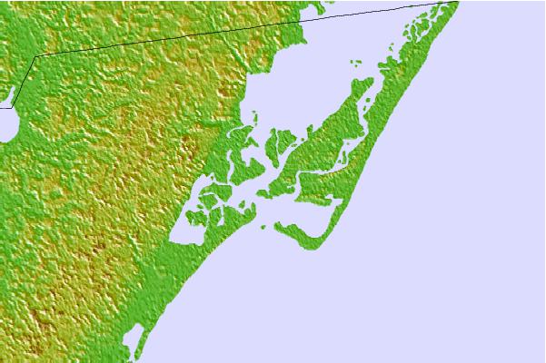 Tide stations located close to Chincoteague Channel, South End, Virginia