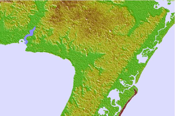 Tide stations located close to Dennis Creek, 2.5 nautical miles above entrance, Delaware Bay, New Jersey