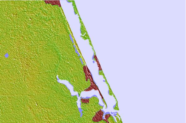 Tide stations located close to Eden, Nettles Island, Indian River, Florida