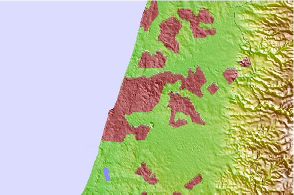 Tide stations located close to Giv`atayim