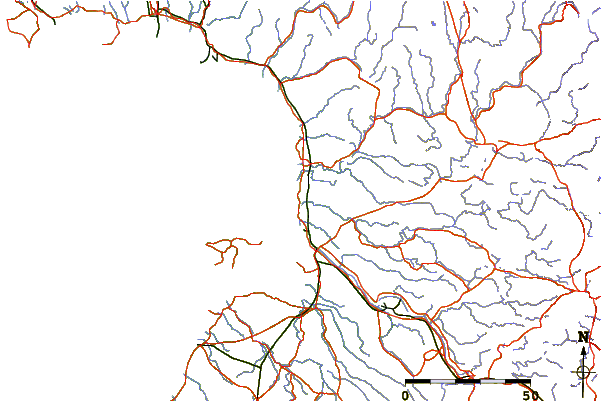 Roads and rivers around Haukipudas