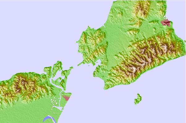 Tide stations located close to Hukura, Hyogo, Japan