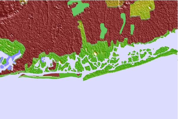 Tide stations located close to Neds Creek, Long Island, New York