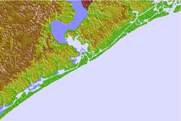 Tide stations located close to New River Inlet, North Carolina