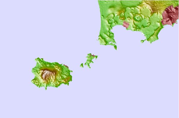 Tide stations located close to Procida