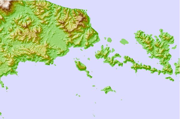 Tide stations located close to Samarai Island, Papua New Guinea
