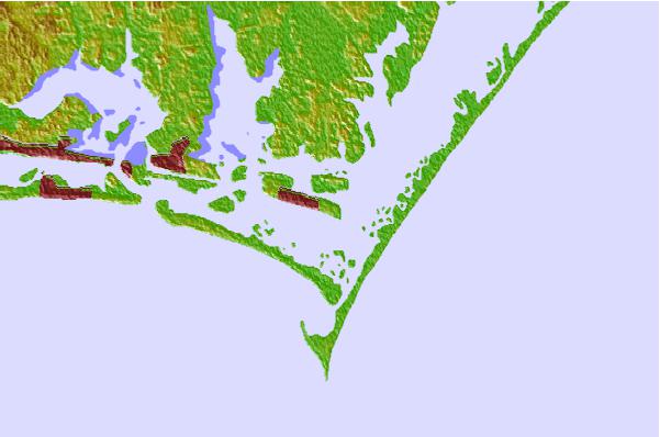 Tide stations located close to Shell Point, Harkers Island, North Carolina