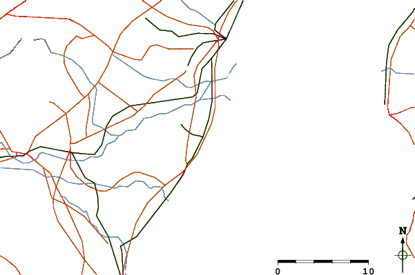 Roads and rivers around Suzuka