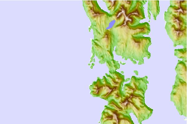 Tide stations located close to Table Bay, Kuiu Island, Alaska