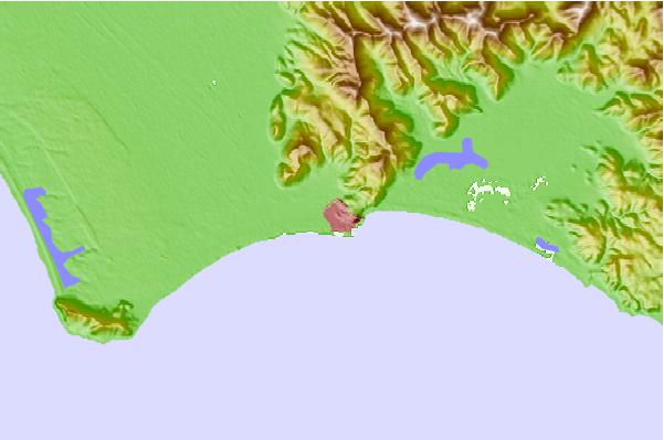 Tide stations located close to Terracina