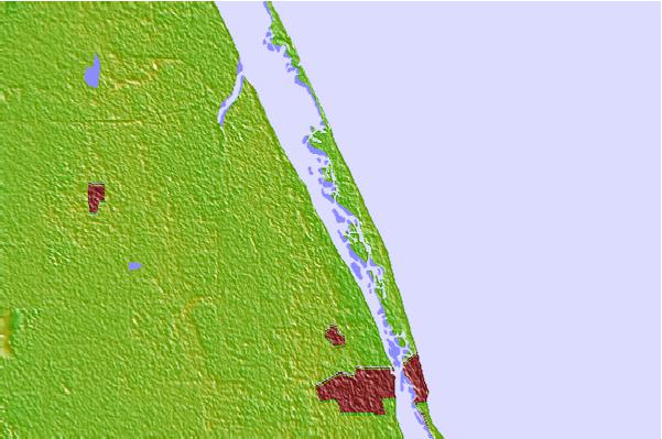 Tide stations located close to Wabasso, Florida