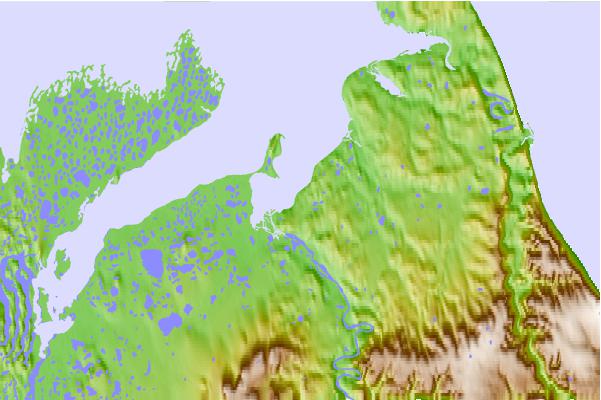 Tide stations located close to Wood Bay, Nunavut/NWT