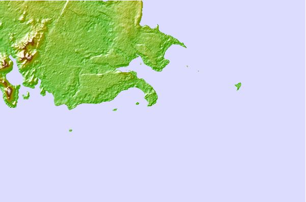 Tide stations located close to Woodlark Island, Papua New Guinea