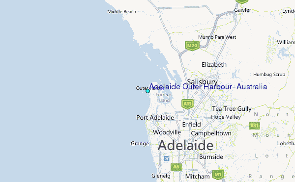 Adelaide Tide Chart