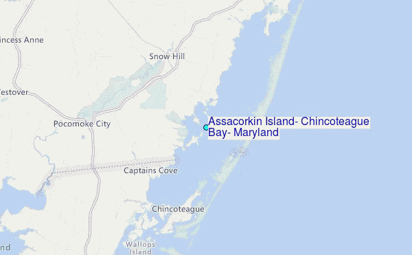 Chincoteague Bay Tide Chart