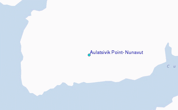 Aulatsivik Point, Nunavut Tide Station Location Map