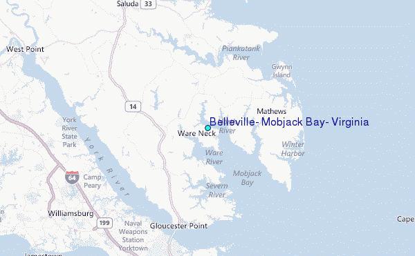 Mobjack Bay Chart