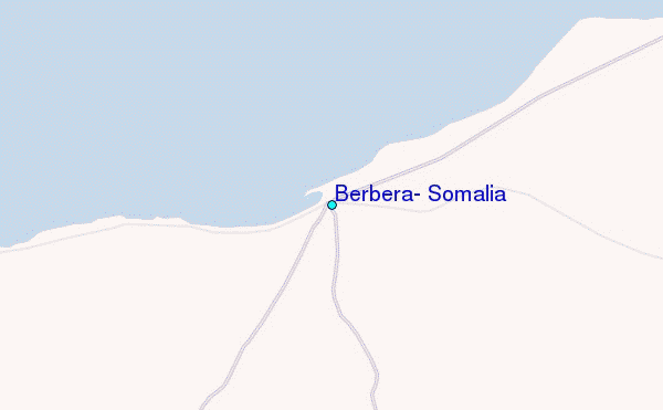 Berbera, Somalia Tide Station Location Map