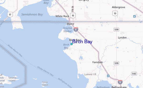 Birch Bay Tide Chart