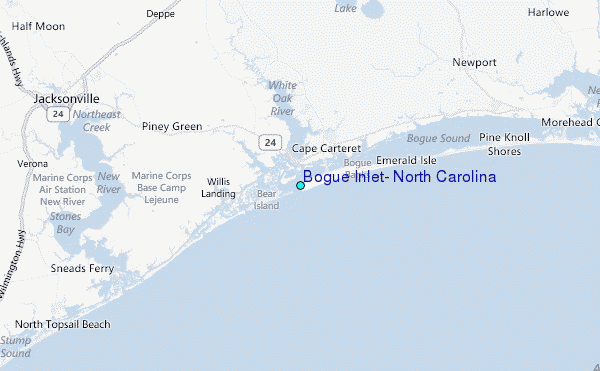 Bogue Inlet Pier Tide Chart