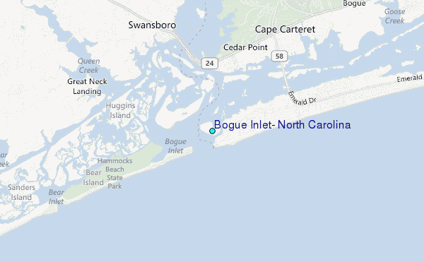 Bogue Inlet Tide Chart 2016