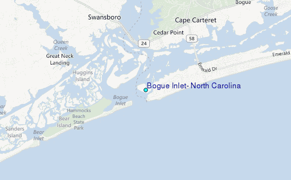 Bogue Inlet Tide Chart