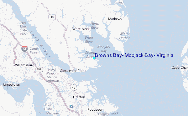 Mobjack Bay Chart