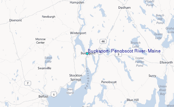 Tide Chart For Searsport Maine