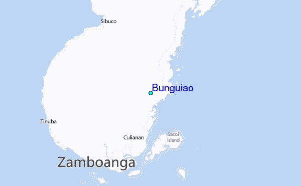Bunguiao Tide Station Location Map