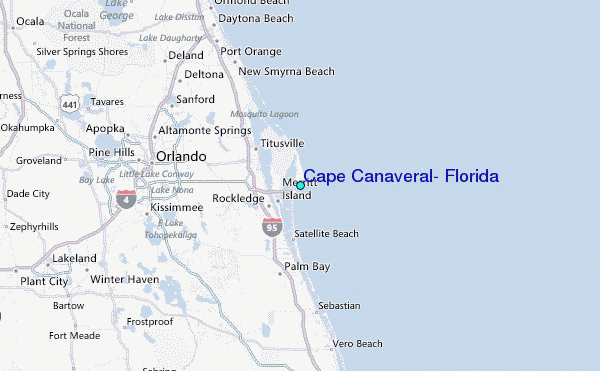 Cape Canaveral, Florida Tide Station Location Guide