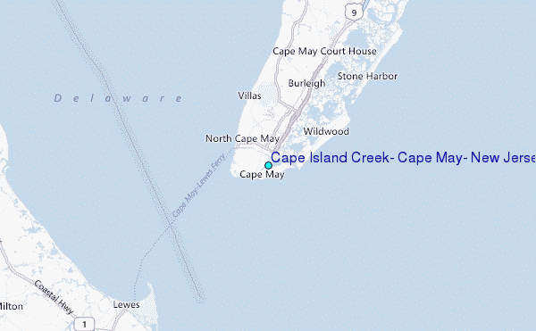 Tide Chart Villas Nj