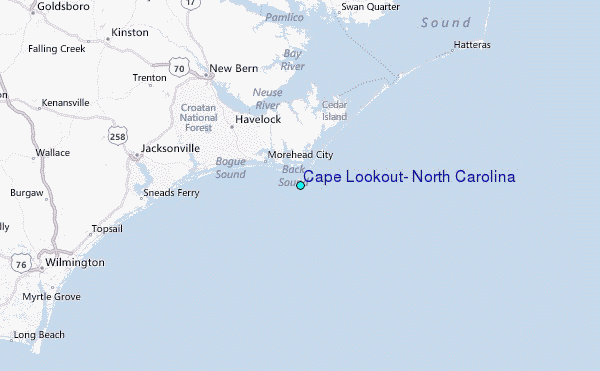 Tide Chart Cape Lookout Nc