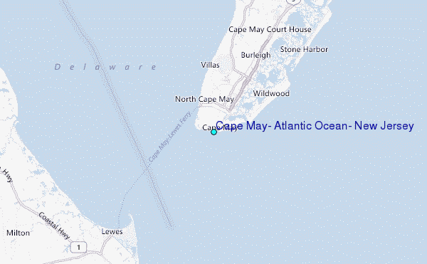 Atlantic Ocean Tide Chart New Jersey