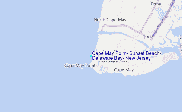 Cape May Point Tide Chart