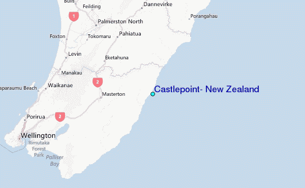 Castlepoint, New Zealand Tide Station Location Guide