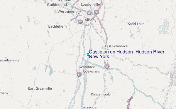 Hudson River Tide Chart