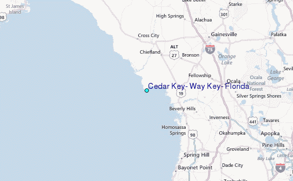 Tide Chart For Cedar Key Florida