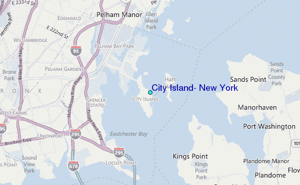 City Island, New York Tide Station Location Guide