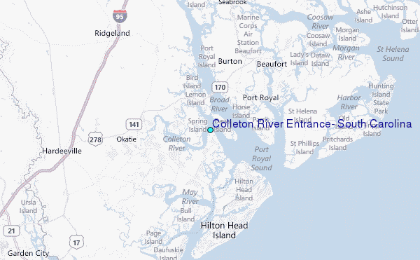 Colleton River Tide Chart