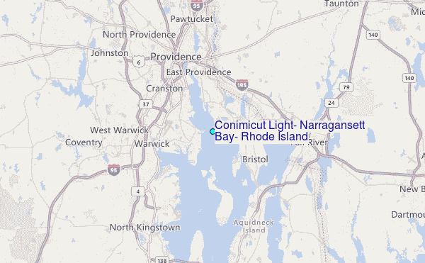 Narragansett Bay Current Chart