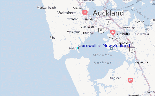 Cornwallis New Zealand Tide Station Location Guide